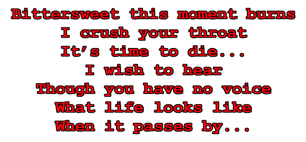 Random Killing Bittersweet Mug 11oz