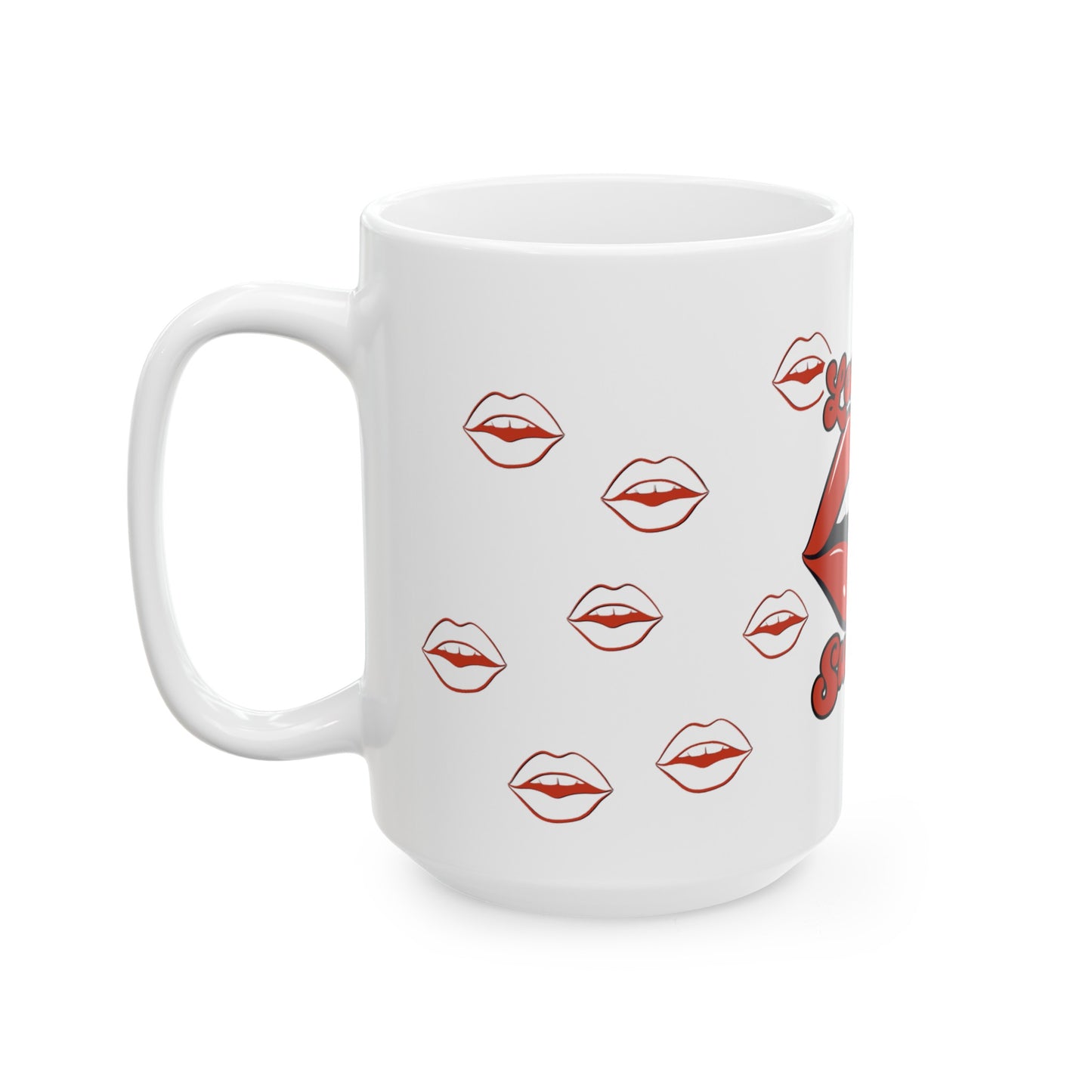 Loves To Swallow More White Mug, (11oz, 15oz)