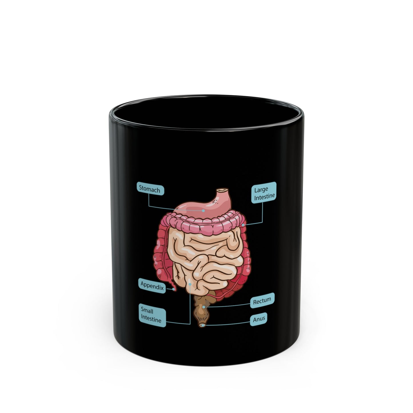 Rectum Black Mug (11oz, 15oz)