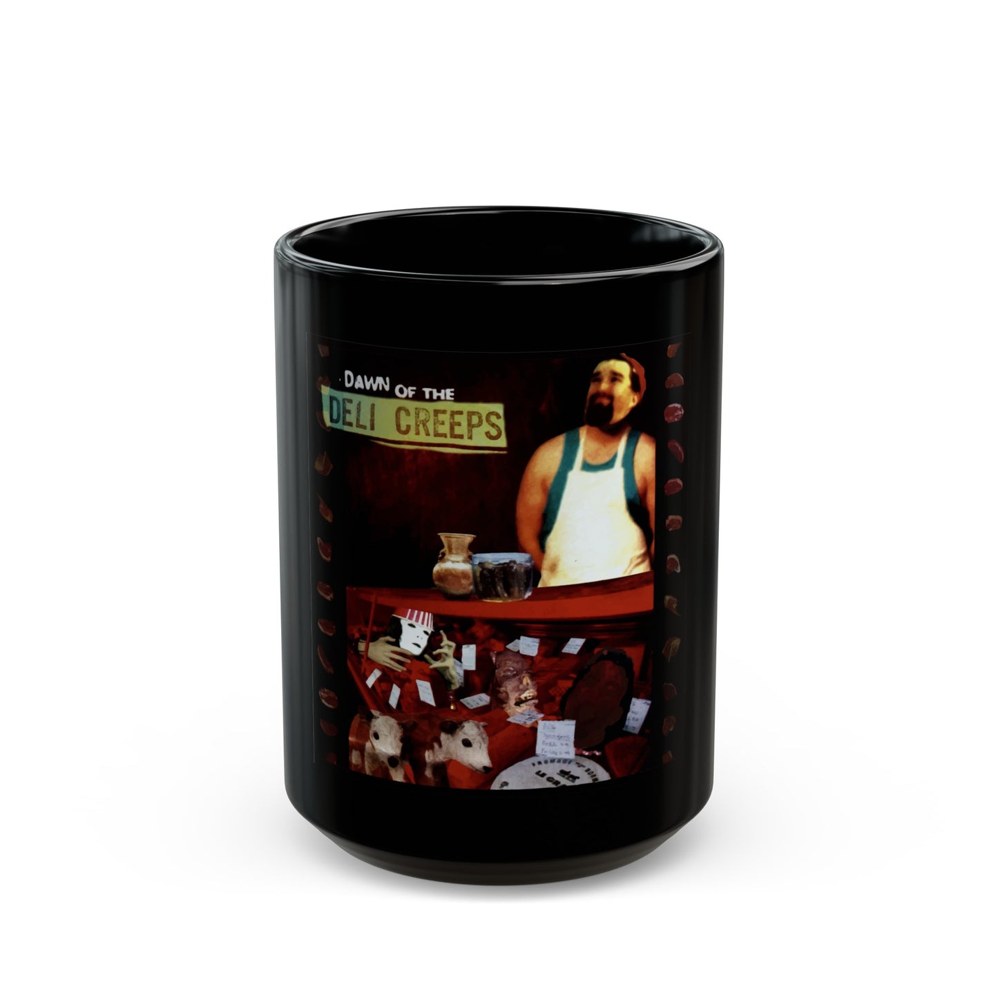 Deli Creeps Cover Black Mug (11oz, 15oz)