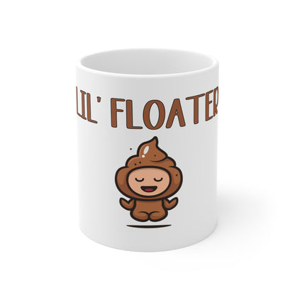 Lil' Floater White Mug 11oz