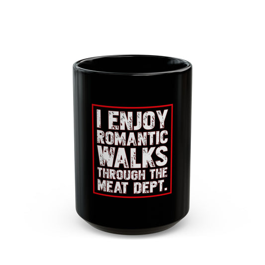 Romantic Walks Black Mug (11oz, 15oz)