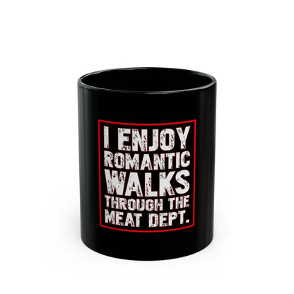 Romantic Walks Black Mug (11oz, 15oz)