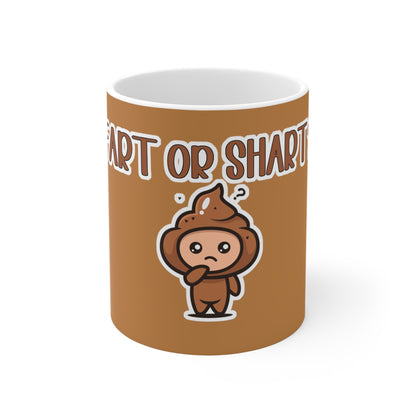 Lil' Sharty Brown Mug 11oz