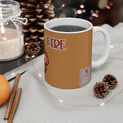 Lil' Ring O' Fire Brown Mug 11oz