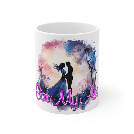 Eat My Ass White Mug 11oz