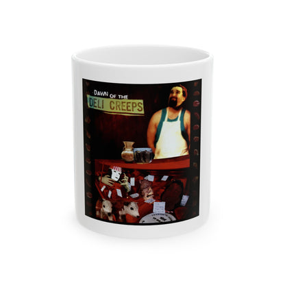 Deli Creeps Cover White Mug, (11oz, 15oz)