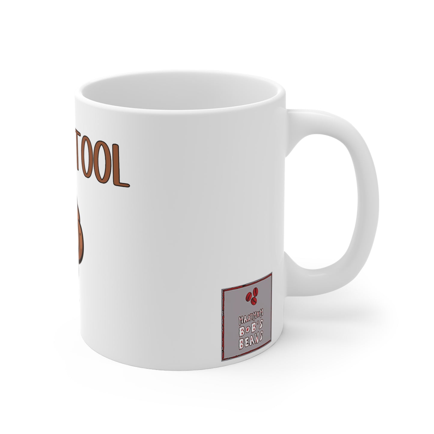 Lil' Hard Stool White Mug 11oz