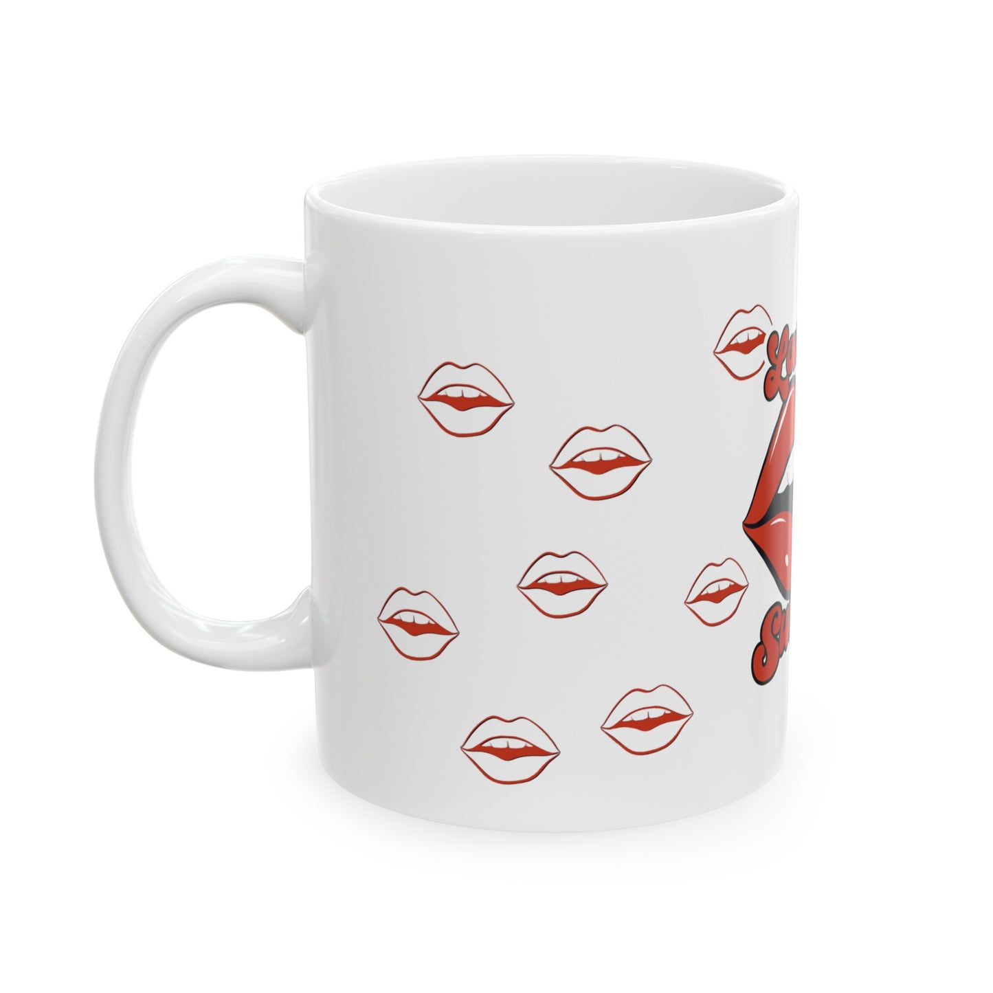 Loves To Swallow More White Mug, (11oz, 15oz)