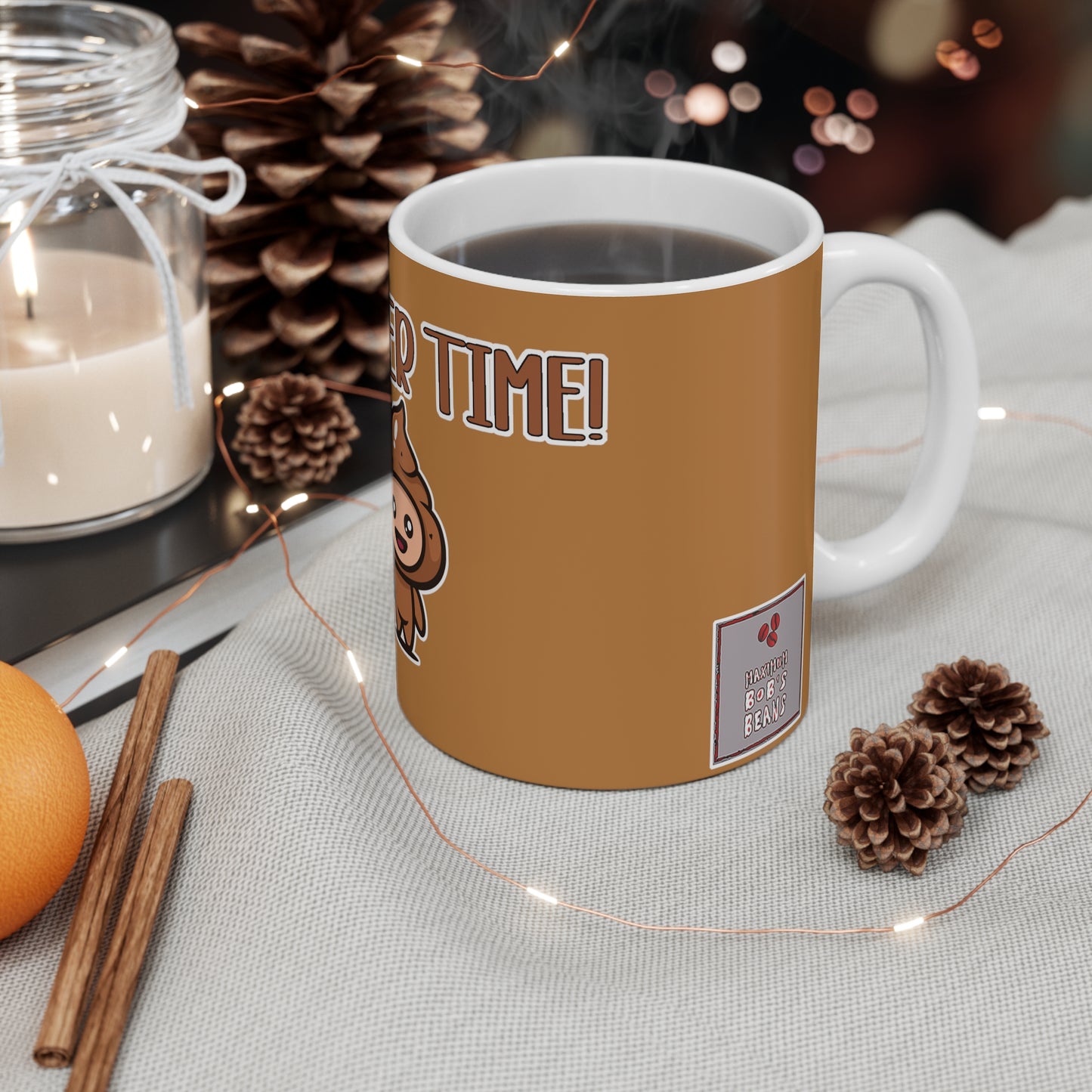 Lil' Plunger Brown Mug 11oz