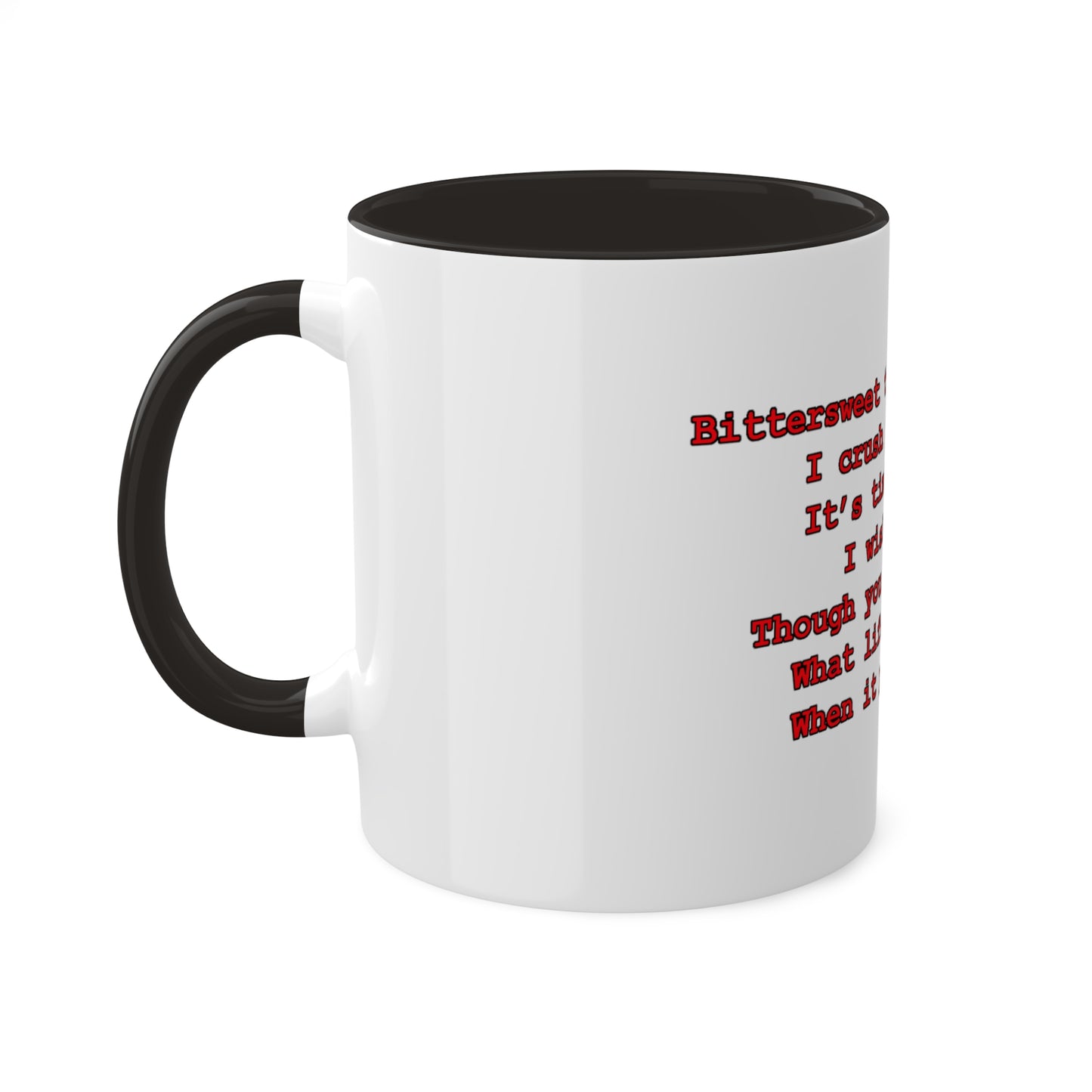 Random Killing Bittersweet 2-Tone Mug 11oz