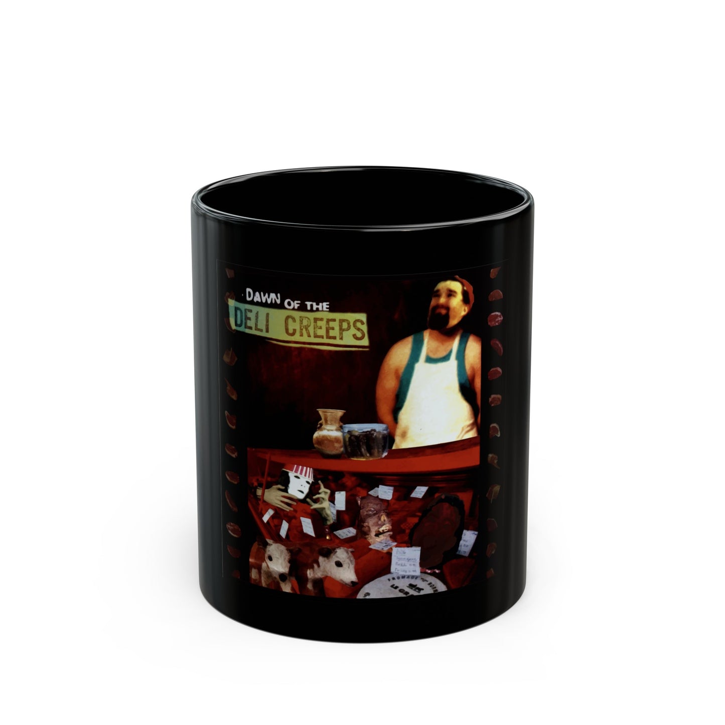 Deli Creeps Cover Black Mug (11oz, 15oz)