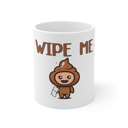 Lil' Wiper White Mug 11oz