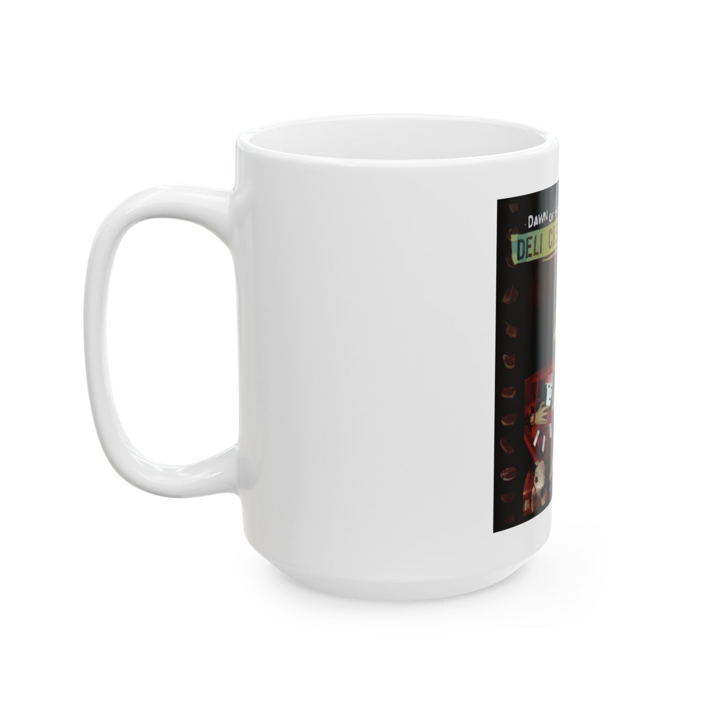 Deli Creeps Cover White Mug, (11oz, 15oz)