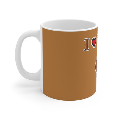 Lil' Love To Poo Brown Mug 11oz