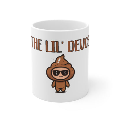 The Lil' Deuce White Mug 11oz