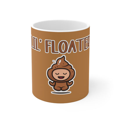 Lil' Floater Brown Mug 11oz