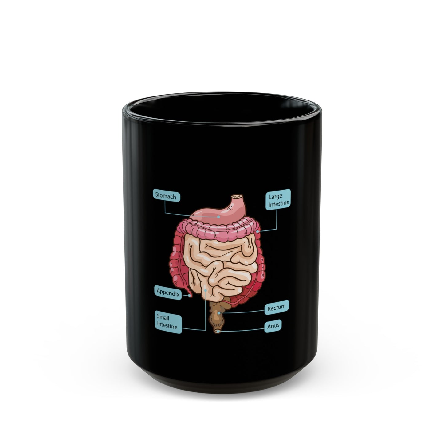 Rectum Black Mug (11oz, 15oz)