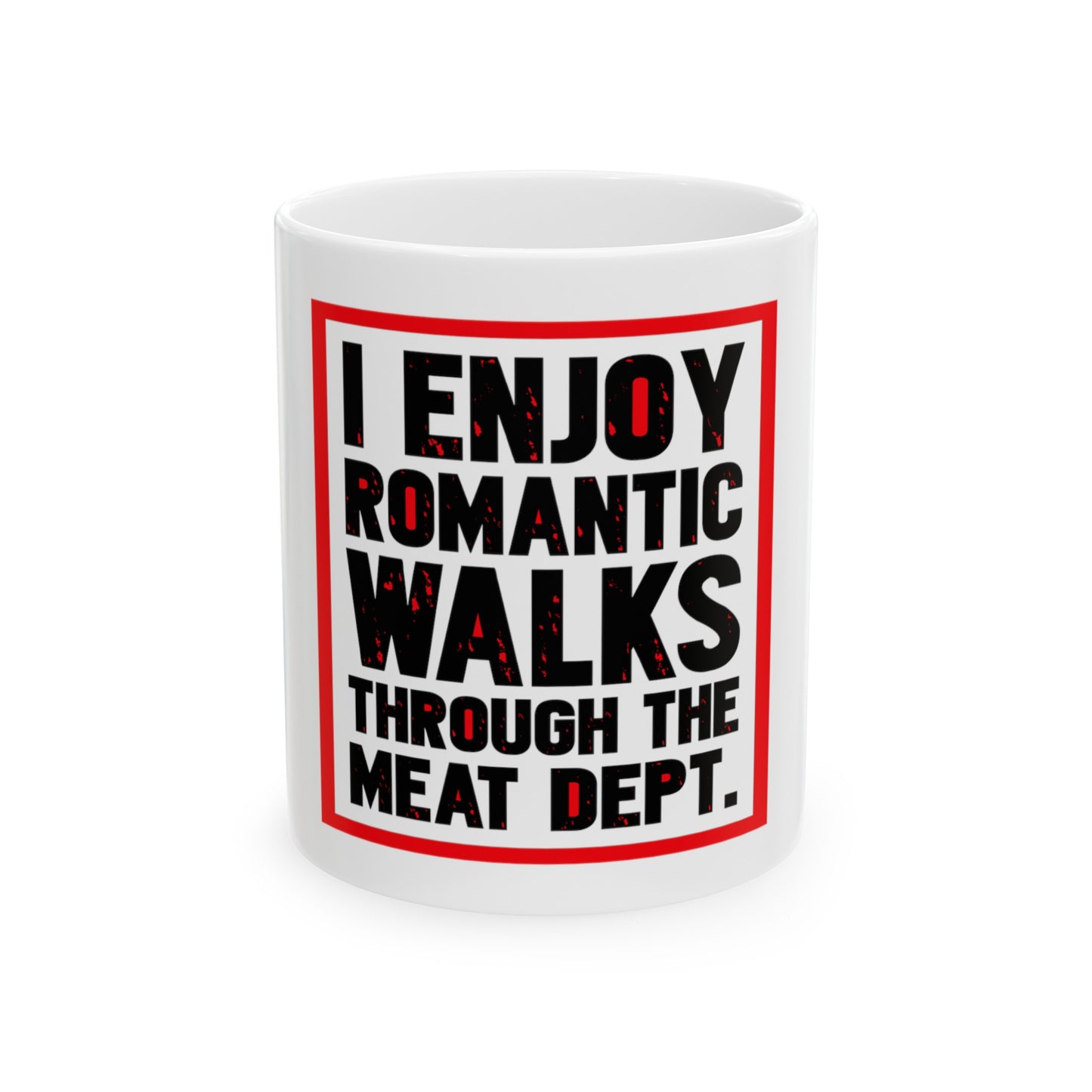 Romantic Walks White Mug, (11oz, 15oz)