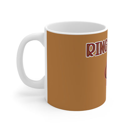 Lil' Ring O' Fire Brown Mug 11oz