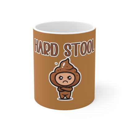 Lil' Hard Stool Brown Mug 11oz